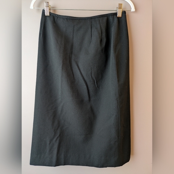 Liz Claiborne Wool Pencil Skirt sz 10 - Picture 1 of 13
